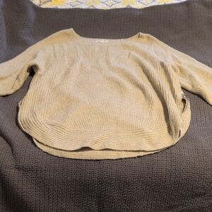 Maurices Women's Beige Crew Neck Sweater
